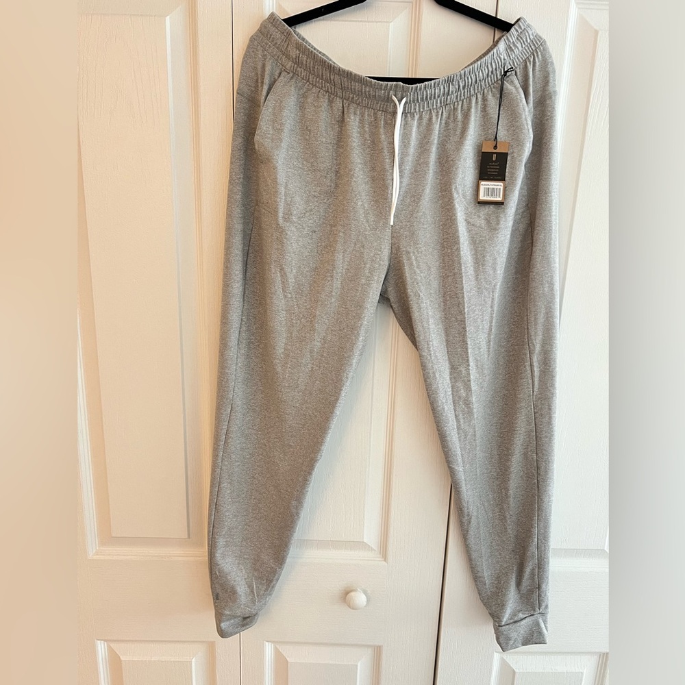 NOBULL Light Gray Track Joggers